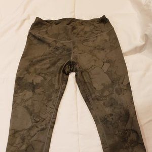 CROSSFIT LUX 3/4 LEGGING - STONE CAMO